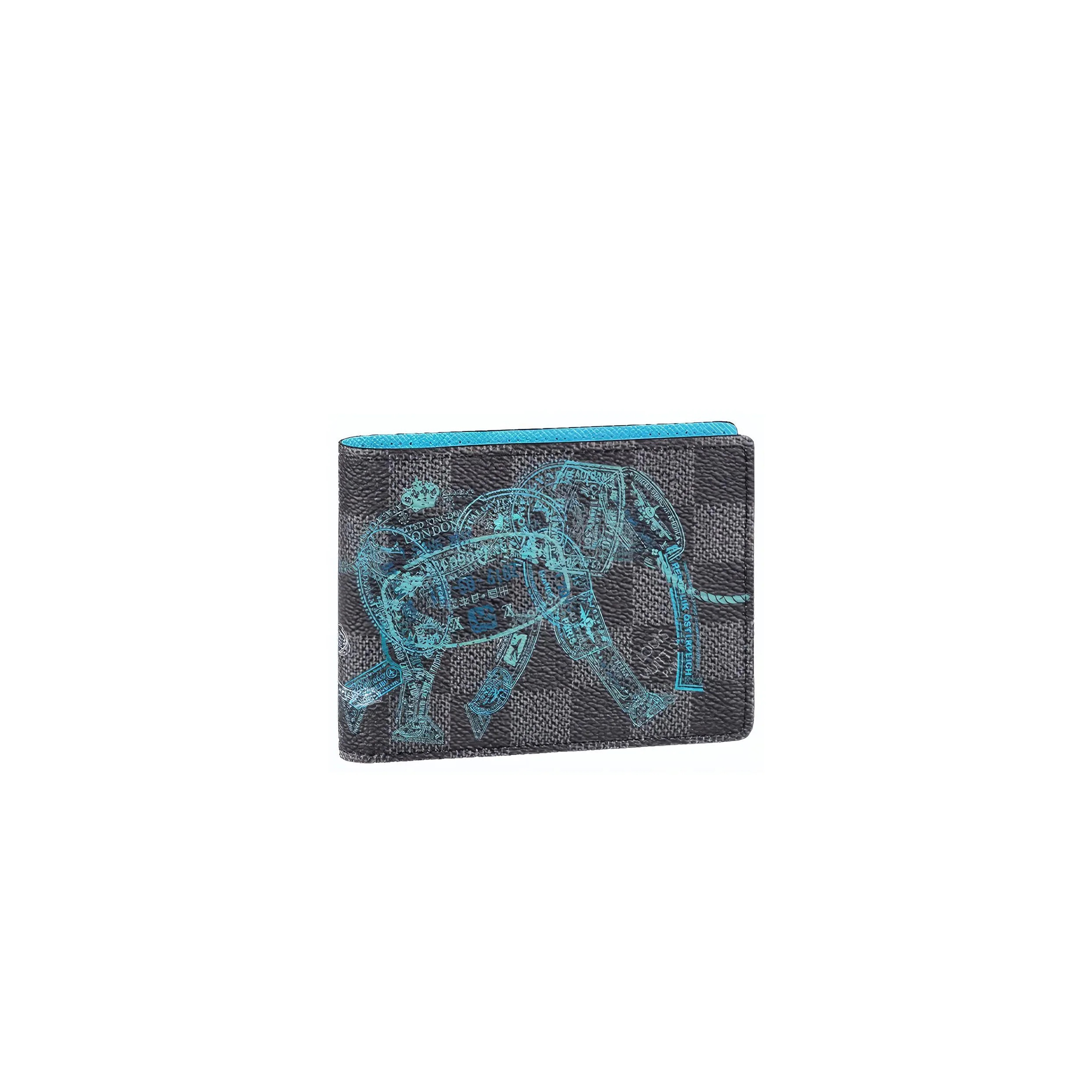 l0*is V*t0n slender wallet n64603 (12*9.5*2.5cm)